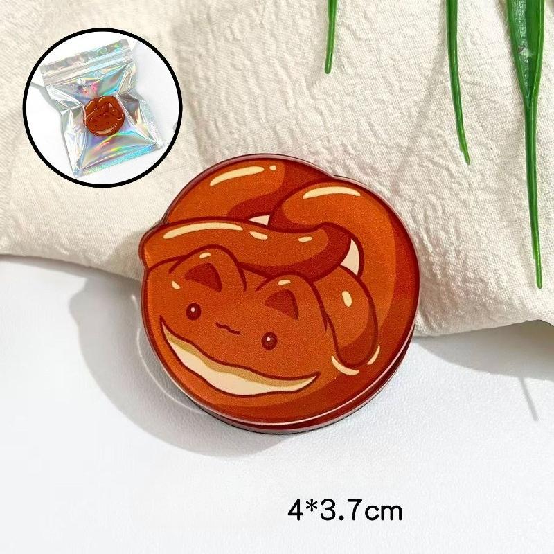 1 STÜCK Neuer Trend Niedlicher Cartoon Capybara Acrylclip Kreative Studententest Büroklammer Snack-Verschlussklammer Bürodokument Pillenbinder