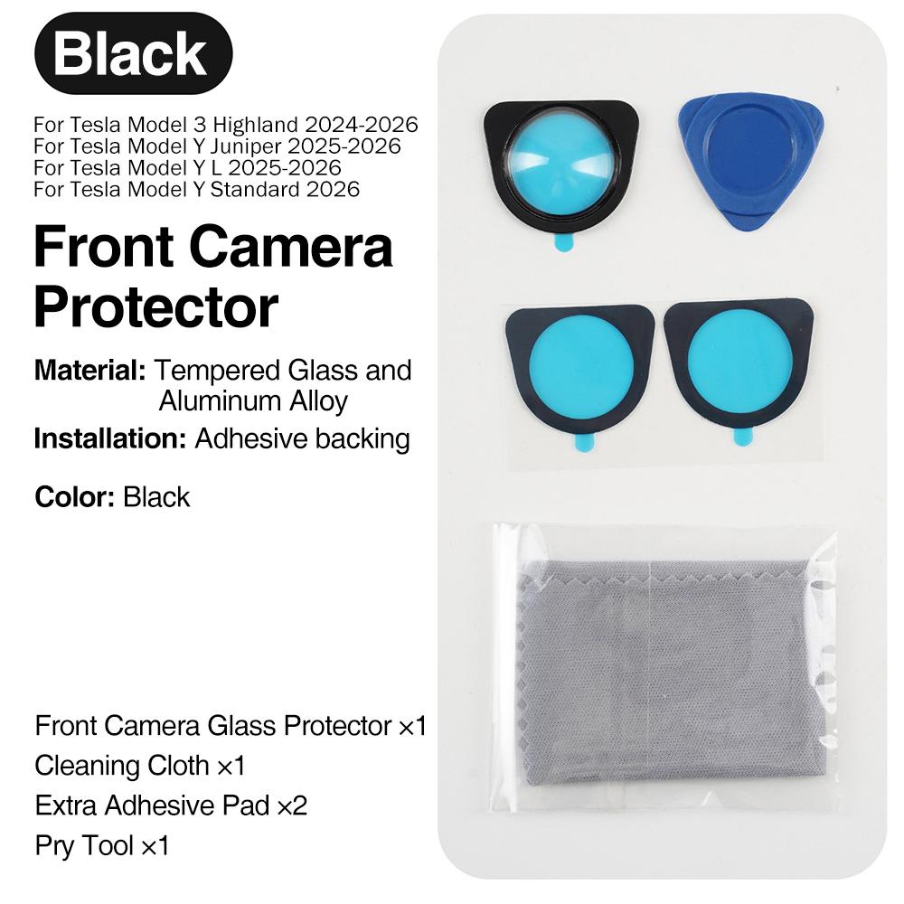 Heenvn Car Camera Protective Cover For Tesla Model Y Juniper Model 3 Highland Model YL 2025 2026 Protector Exterior Accessories