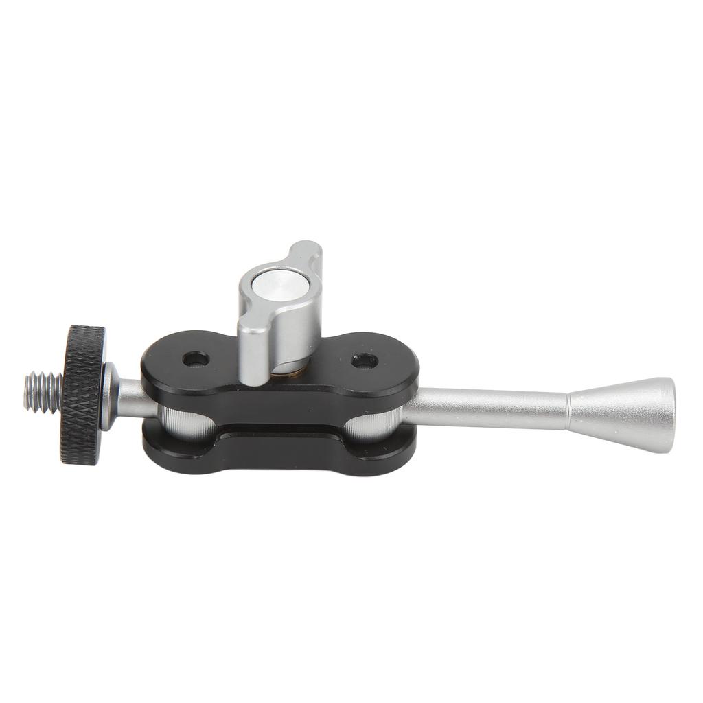 Camera Extension Mount Bar Universal Aluminium Alloy Camera Extend Bracket For Fill Light Live Microphone TM‑4 93mm