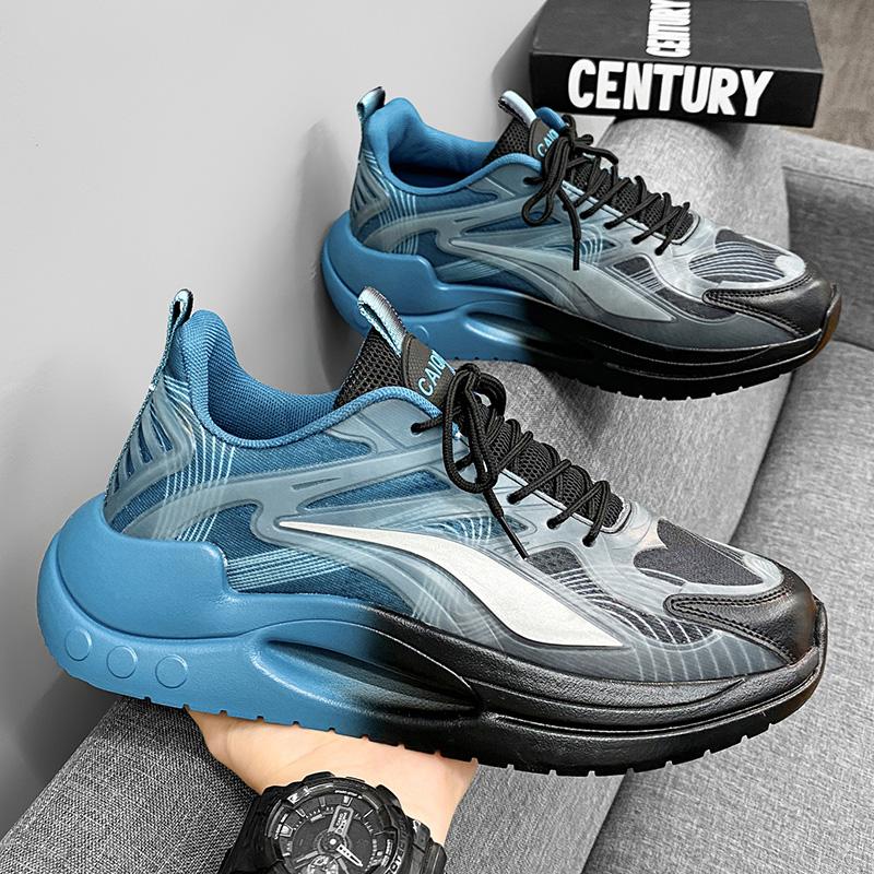 New Autumn Style Breathable Mesh Sports Casual Shoes, Large Size Fashionable and Versatile Comfortable Running Shoes