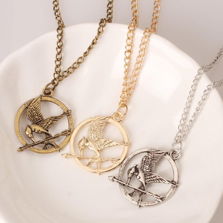 

Ювелирное ожерелье с подвеской, красивая длинная птица