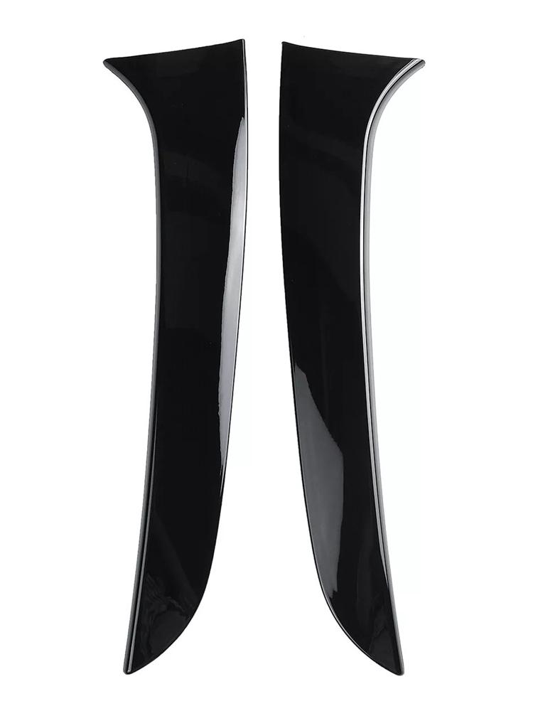 Gloss Black Pair Rear Window Side Wing Spoiler For BMW 1 Series F20 F21 12-19