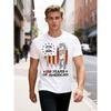 European Sizes MenS Vintage 1776-2026 American Heritage T-Shirt - Distressed Black Tee with Golden Stars & We The People 250 Years