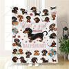 Dachshund Print Flannel Throw Blanket - Soft, Warm & with Playful "Just a Girl Who Loves Dachshunds" Custom blankets