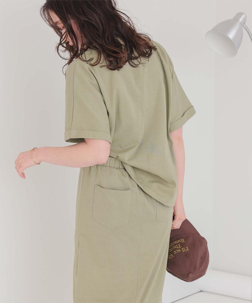 Titibait AFXT0340 Comfortable Cut and Sew Light Medium Women's Set, Green,