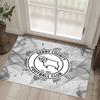 Derby County Football Design Crystal Velvet Carpet Cozy Non?Slip Printed Rug For Bedroom Living Room Entrance