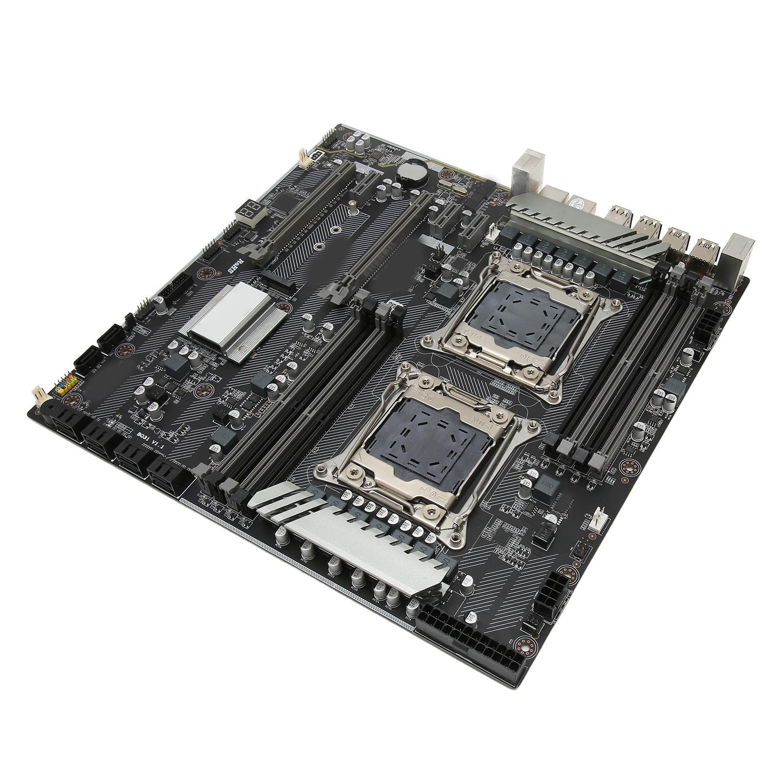 

Материнська плата X99 DUAL F2 8 DDR4 з підтримкою LGA2011 V3 V4 10 SATA3.0 M.2 NVME, інтерфейс E ATX Gaming