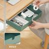 Attachable Under Table Storage Drawers Adhesive Desk Organizer Office Secret Case Punch-free Storage Boxes Sundries Container