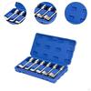 6Pcs Diesel Injector Socket Wrench Set 1/2" DR Fuel Injectors Remover Premium Hex Sockets L Typed