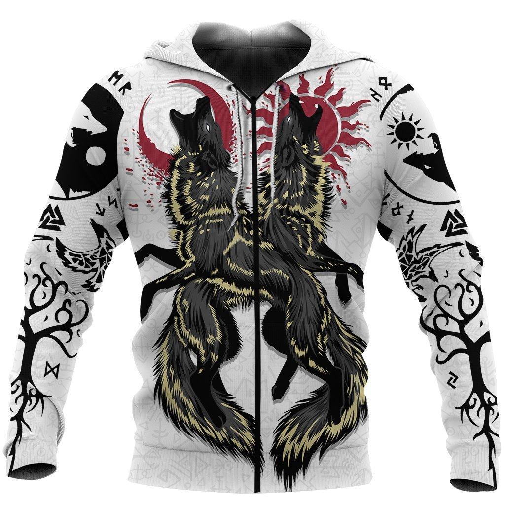 New Tattoo Printed Sweatshirt 3d Zipper Hooded Sweatshirt Men