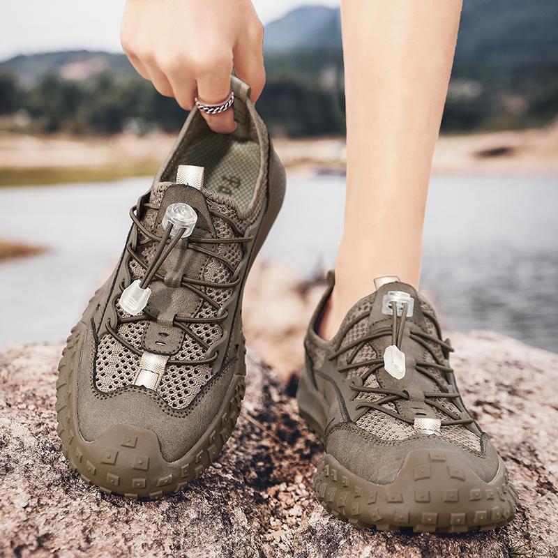 Summer Hiking Shoes Men's Outdoor Trekking Sneakers Breathable Casual Shoes Camping Footwear Man Quick-dry Aqua Fishing Shoes