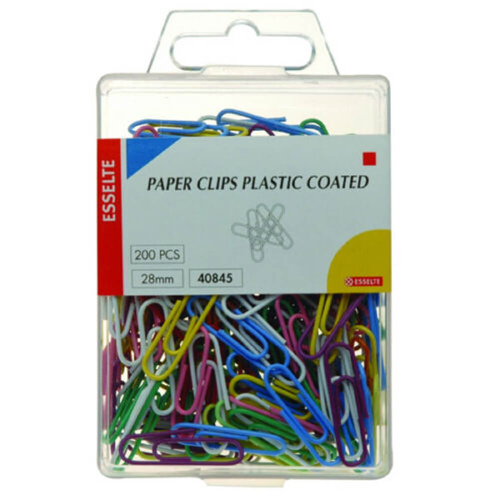 Esselte Farbclip Papier (28mm)