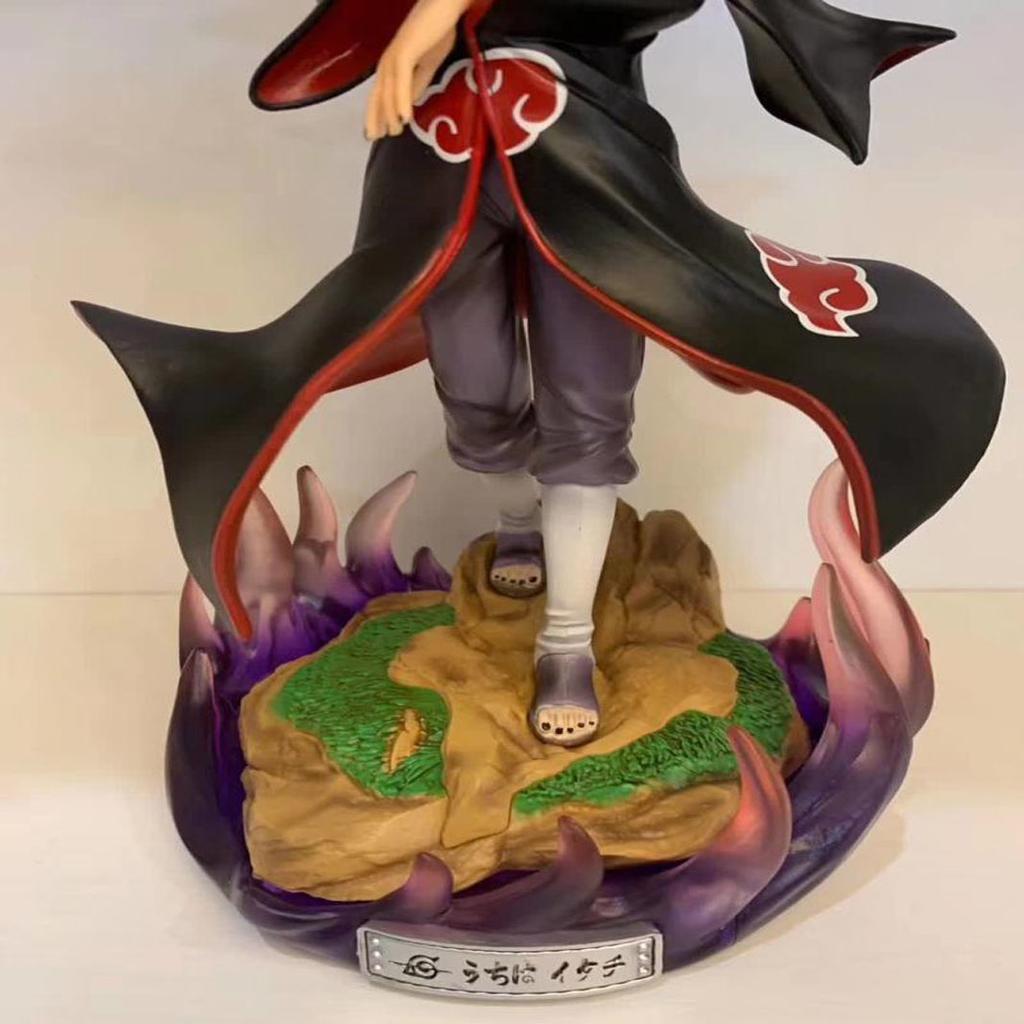 33cm Φιγούρα Anime Naruto Shippuden GK Akatsuki Κοράκι Uchiha Itachi Φιγούρα Δράσης Μοντέλο Παιχνίδι Συλλεκτικό Διακοσμητικό Δώρο Χριστουγέννων για Αγόρι
