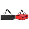 Sac Isotherme avec Poignée Tissu Non-Tissé Imperméable Sac de Livraison de Pizza Chauffe-Plats Portable pour Pique-Niques en Plein Air