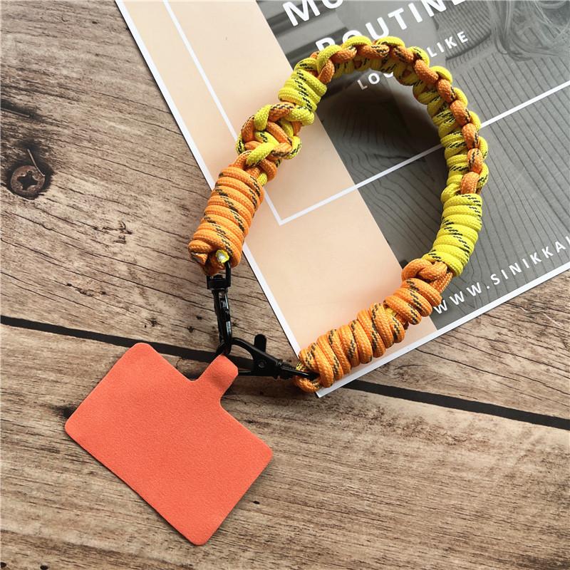 

Bag Body Kit Contrasting Colors Mobile Strap Handmade Key Lanyard Pendant Cell Phone Strap Premium Bracelet Telephone Nylon / Spandex