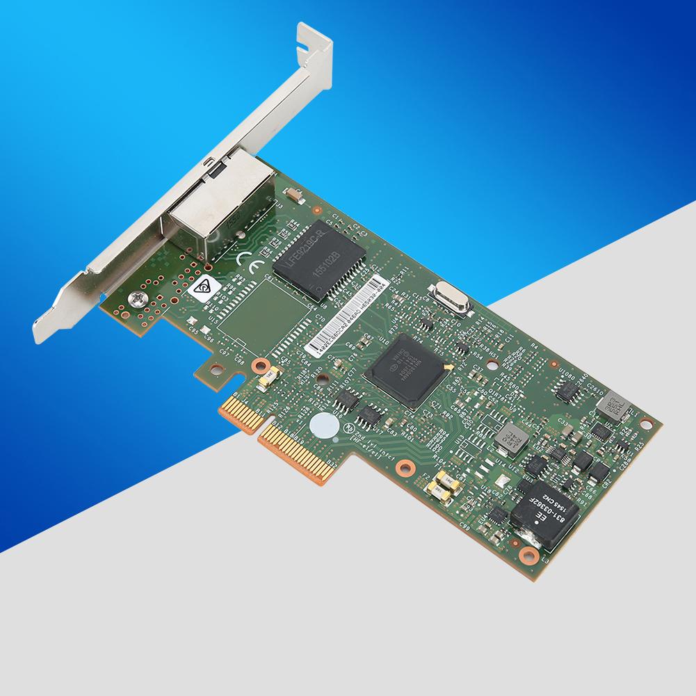 For Intel I350AM4 for HP NC361T PCI E Dual Port Gigabit Network Card for Desktop Computers