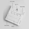 Efficient Indoor Thermograph and Hygrometer for Monitoring Room Climate for Baby Room House Office Living Room