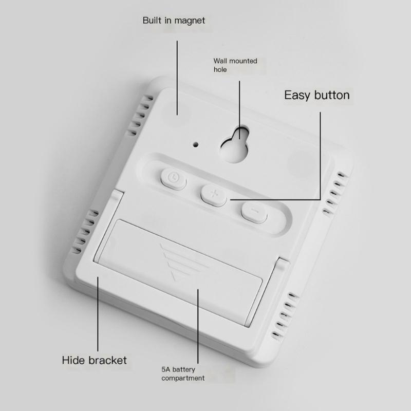 Efficient Indoor Thermograph and Hygrometer for Monitoring Room Climate for Baby Room House Office Living Room