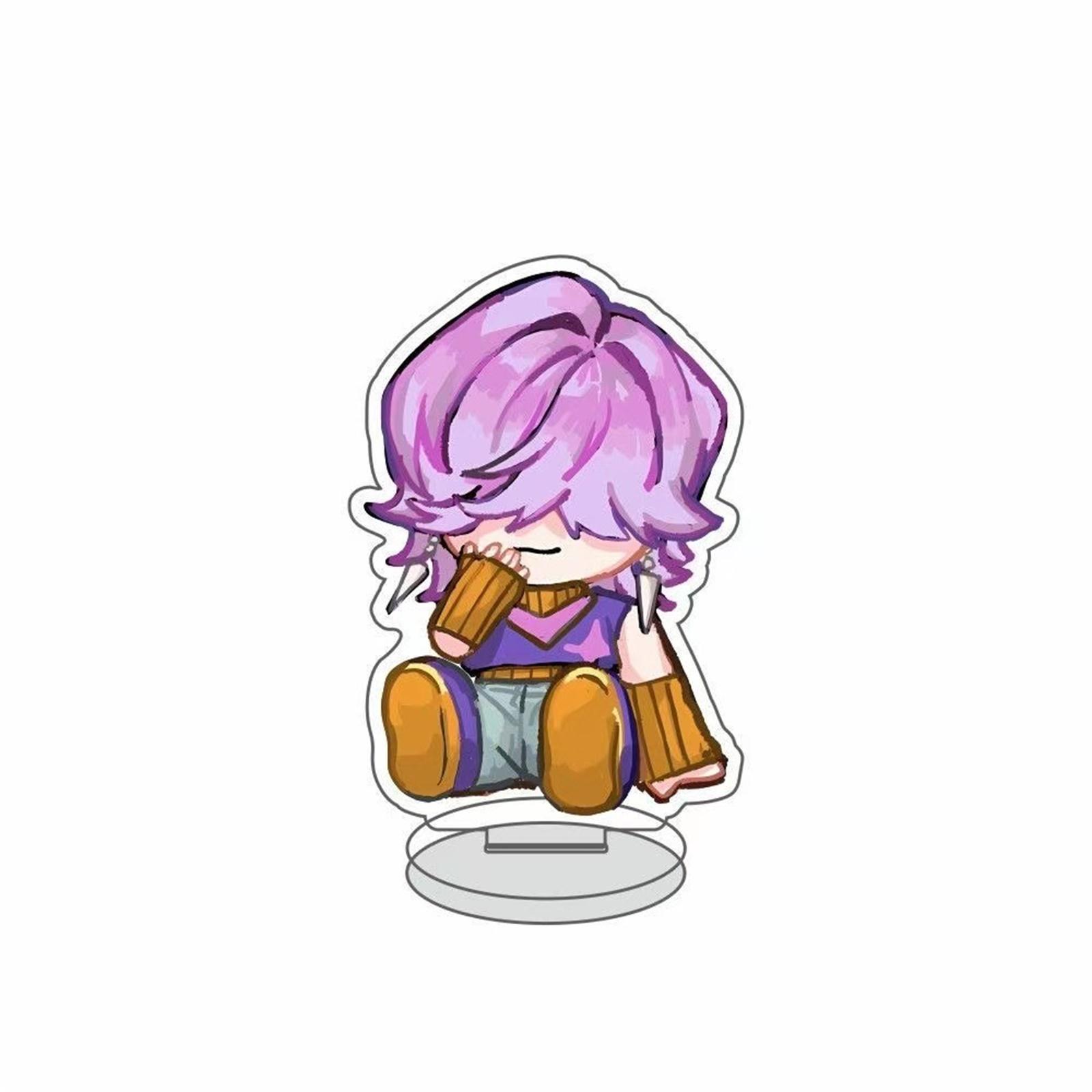 

Girls Group Anime Peripheral Stand Girls Group Acrylic Stand Secondary Ornaments Small Stand Student Gift One Size