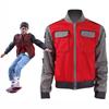 Chaqueta Mardi de Alta Calidad Regreso al Futuro Disfraz Cosplay para Adultos