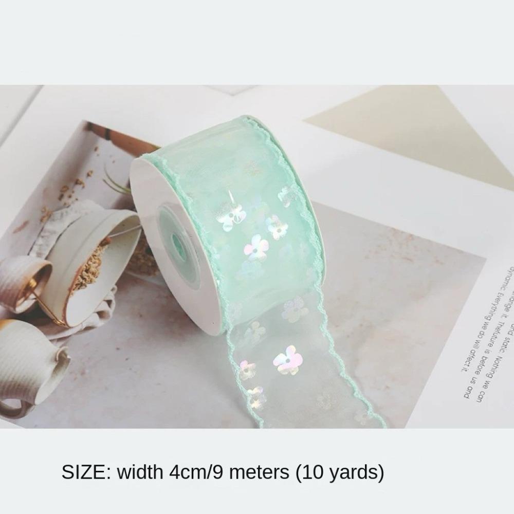 

Gift Wrapping Bouquets Chiffon Ribbon 10 Yards Gifts Packaging Material Creative Silk Ribbon
