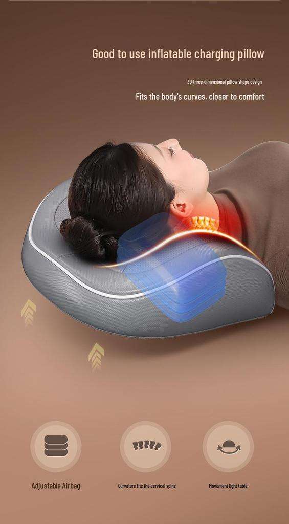 Zhigao Full Body Massager Cushion for Back, Waist, Neck, and Shoulders
