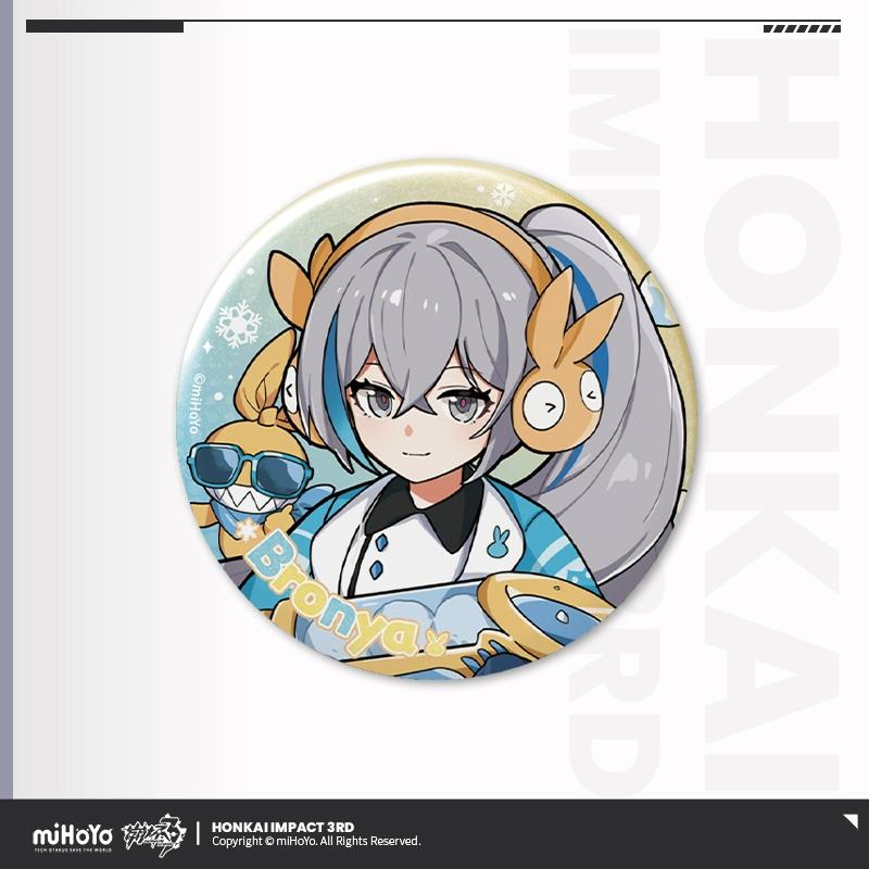 

Sunsyea Honkai Impact 3rd Official Merch miHoYo Original Authentic YDXQ Theme Series Acrylic Stand Badge Keychain PET Cards Set