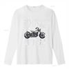 Funny Motorcycle Design For Rider Lover T Shirt Vintage Washed Slightly Casual Comfortable Streetwear Versatile Breathable Soft