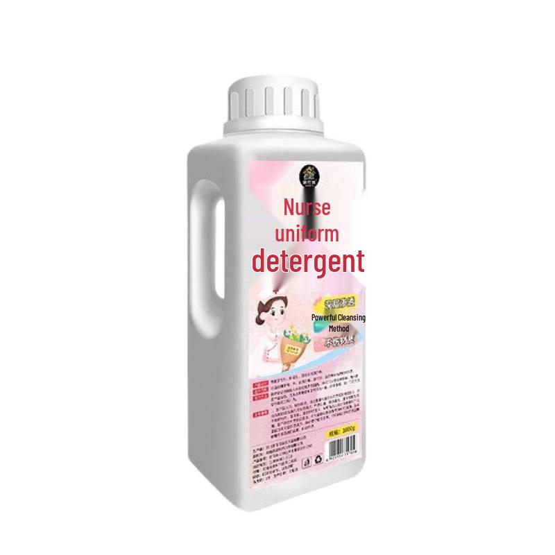 White Coat Detergent: Stain Remover for Uniforms – Removes Medicine & Ink Stains, Cleans & Whitens In One Soak