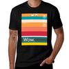 Yotsugi Wow Tshirt Casual Fashion Print Tee Top