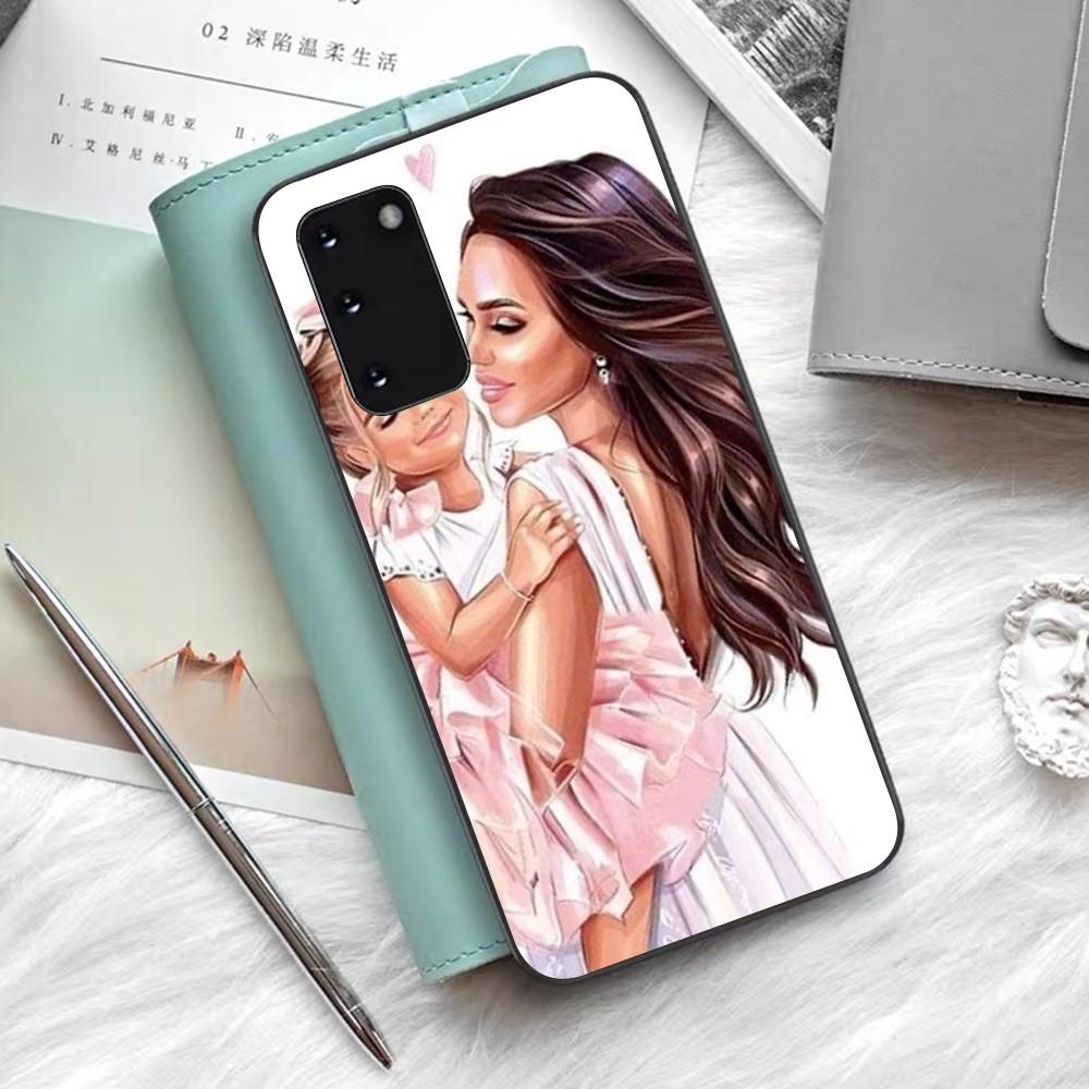 Super Mom MaMa Fundas Phone Case For Samsung S 9 10 20 21 22 23 30 23 24 Plus Lite Ultra FE S10lite Fundas
