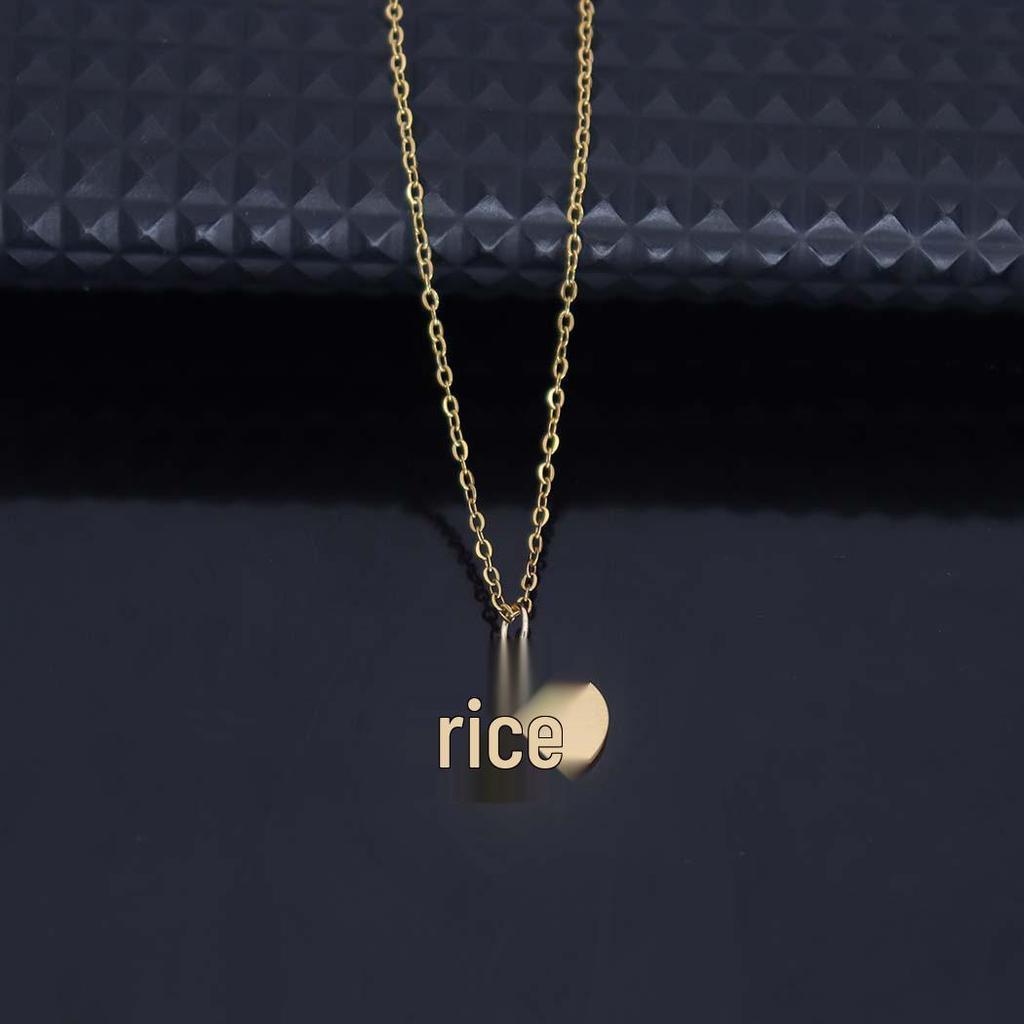 Stainless Steel Moon & Star Pendant Necklace - Versatile Clavicle Chain Accessory