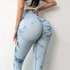 Nahtlose Leggings zum Anheben des Hinterns für Frauen, Yogahosen, Sport, Laufen, Training, Trainingshosen, Radleggings, Fitnessstudio, Fitnessstrumpfhosen