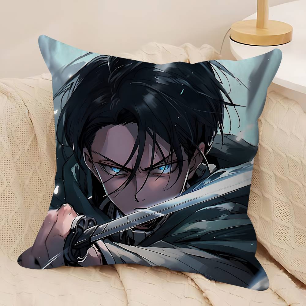 L-Levi A-Ackerman 45*45cm Cushion Cover Pillow Cover Decor Pillowcase Home Pillowcase For Couch Pillow