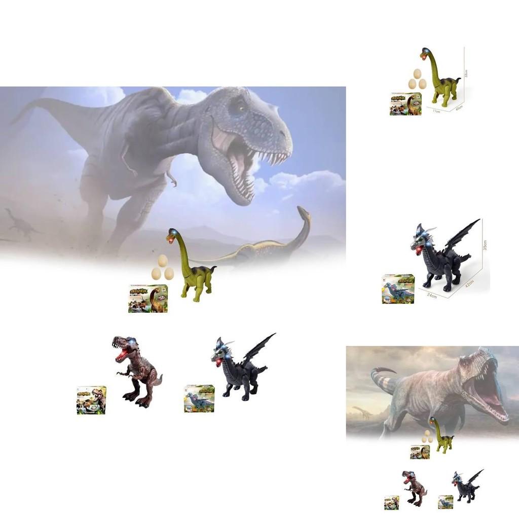 Dinosaur Simulation Toy With Lighted Features And Sensory Development For Children