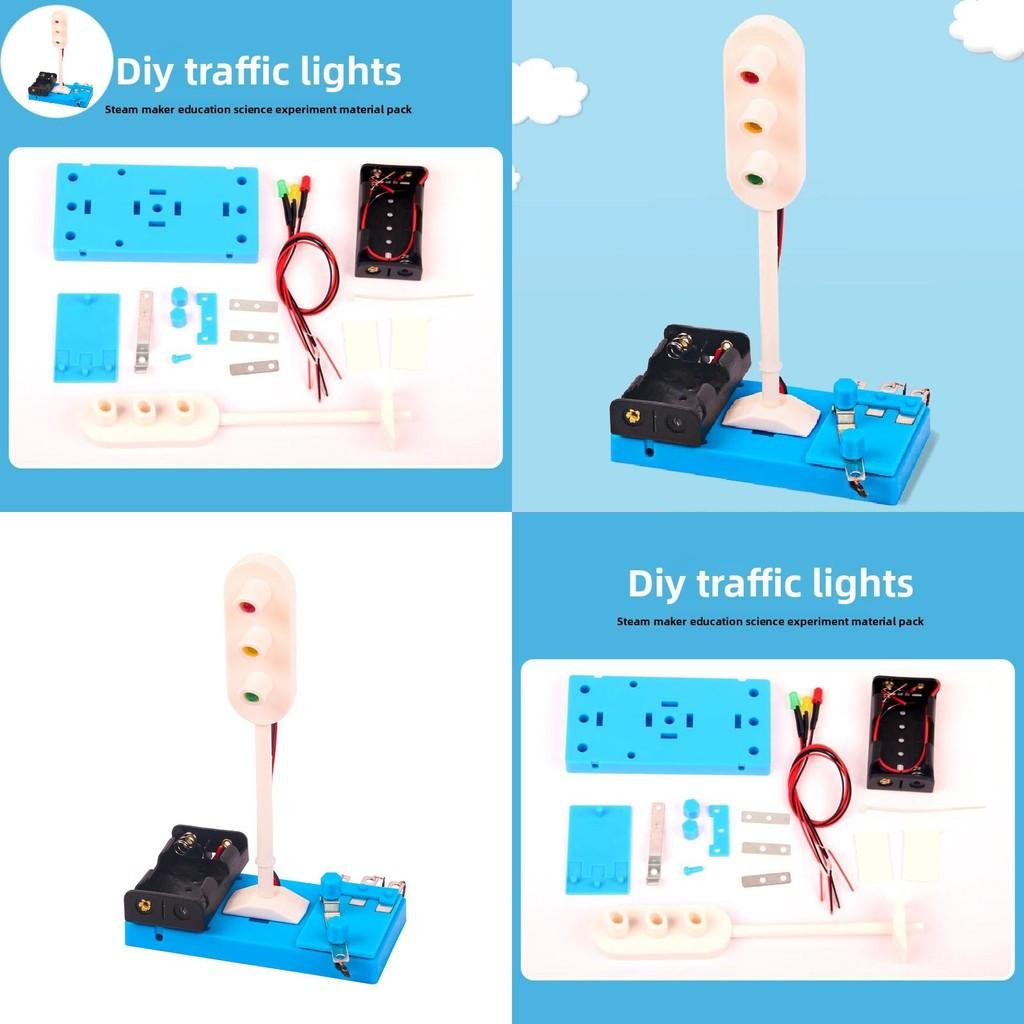 Traffic Light Simulation Science Experiment Kit With Diy Assembly For Elementary Students
