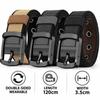 Double Sided Nylon Waist Belt 120cm Length Casual Trouser Belt Unisex Belt  For Daily Casual Wear