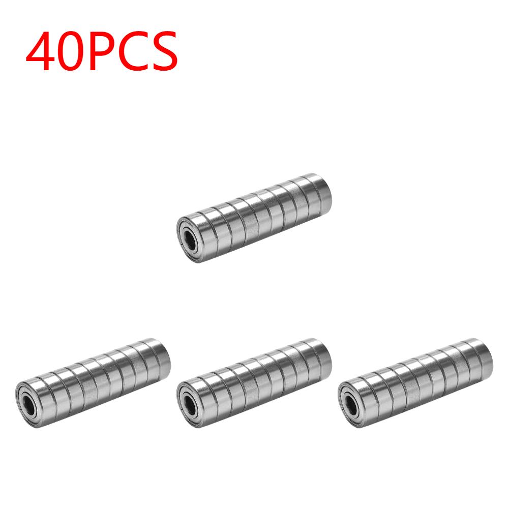 10-100Pcs 608 ZZ 608RS Ball Bearings 608ZZ Metal Double Shielded Miniature Deep Groove Skateboard Ball Bearings 8mm X 22mm X 7mm