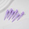 10Pcs Macaron Duckbill Hair Clips Nonslip Alligator Hair Clips Barber Salon Styling Dying Hair Accessories