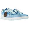 Louis Vuitton Trainer Low Top Skateboard Shoes Unisex Sea Blue 1AJVAD