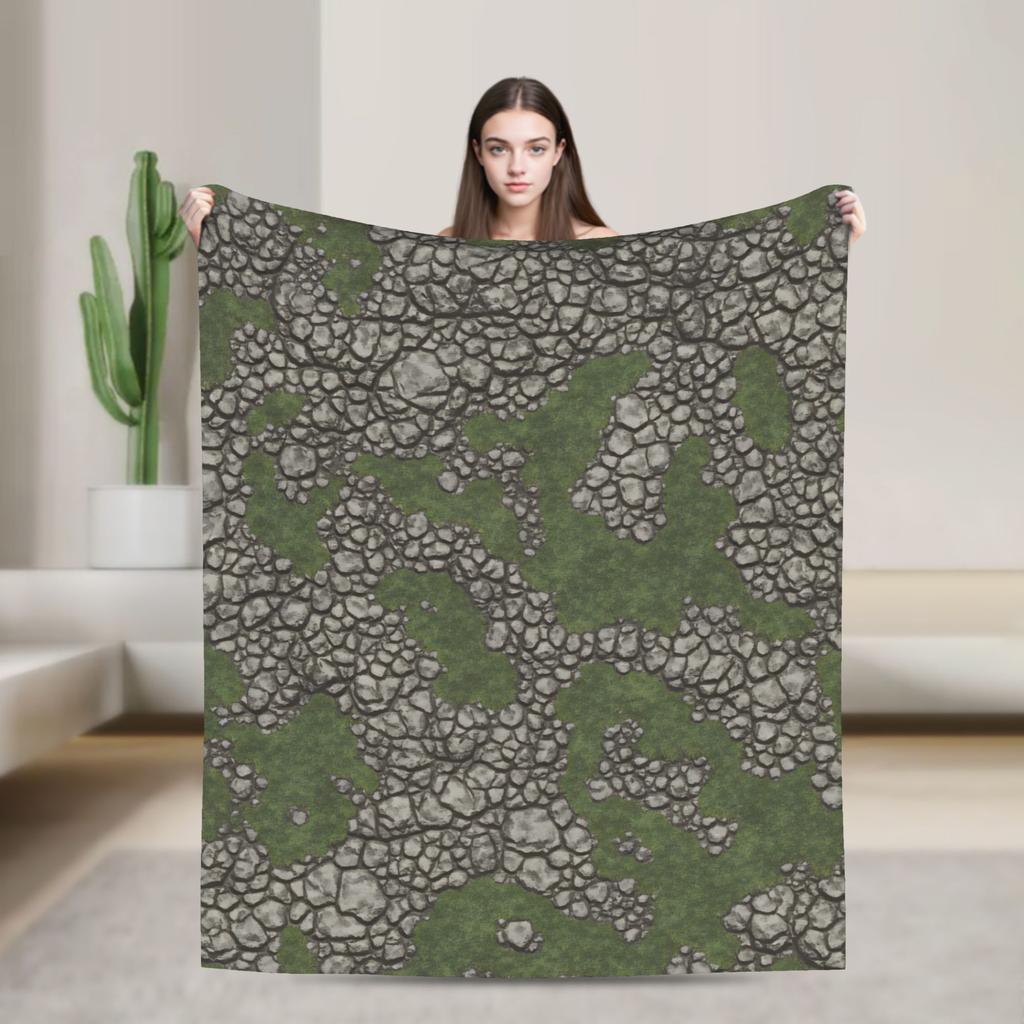 Gras Kampfmatte Wiesenland Grünfläche Decke Warm Weich Neuheit Plüsch Überwurfdecke für Sofa Flanell Tagesdecke Bettbezug