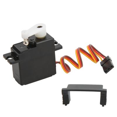 Digital Servo Low Noise Sensitive Plastic Steering Gear with Arm for WLtoys 124016 124017 144010