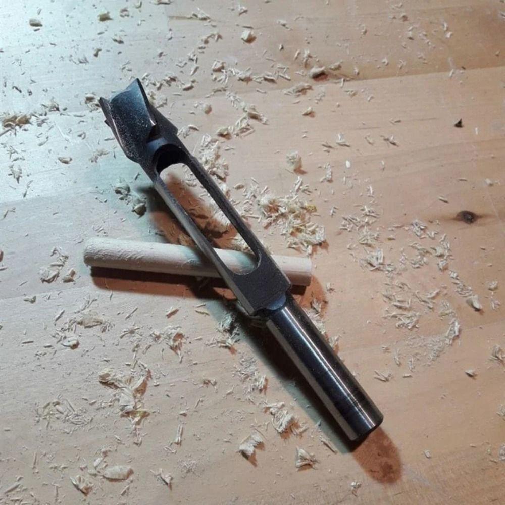 13mm Shank Woodworking Drill Bit High Speed Steel Tenon Dowel Plug Drill DIY Project