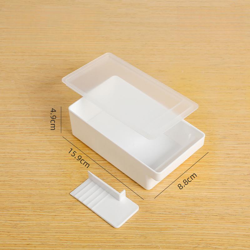 

Versatile Butter Cheese Storage Box With Lid Perfect For Freshness Slicing And Seasoning Organization In Your Kitchen Small