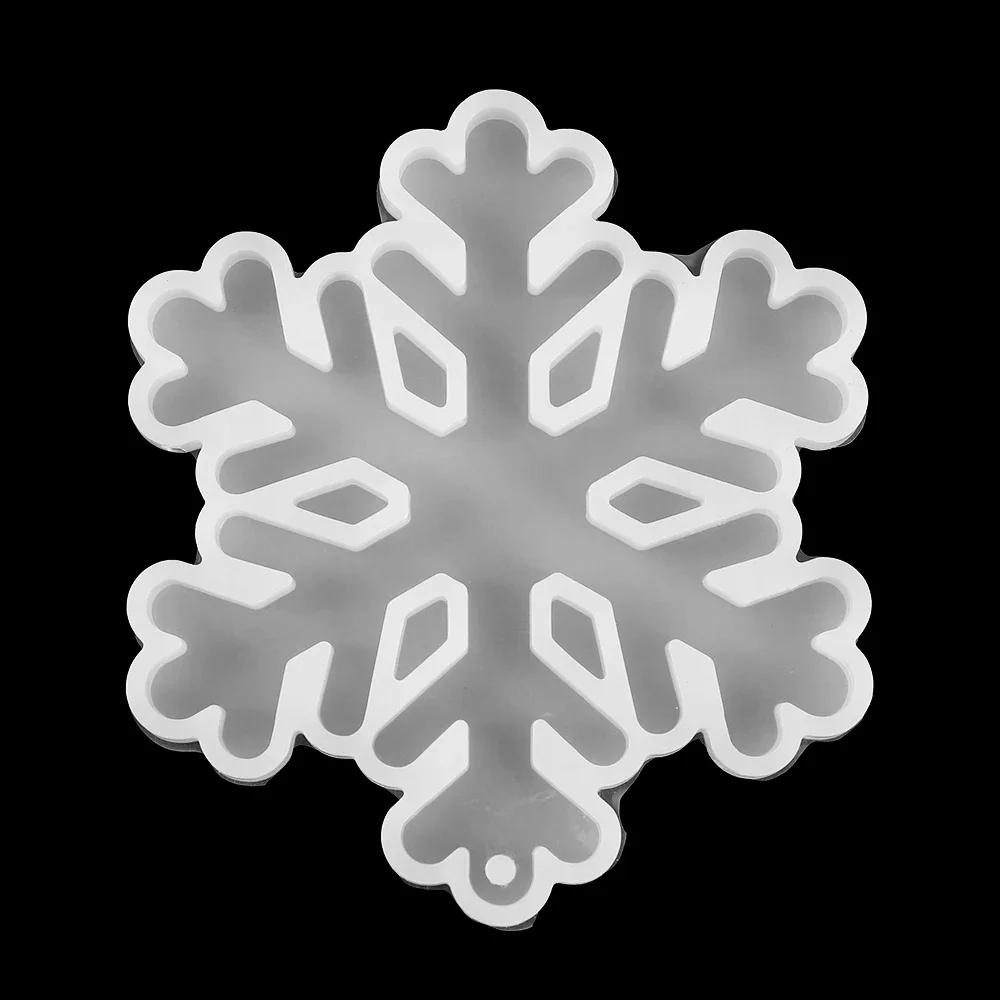 DIY Pendant Resin Crystal Epoxy Mould Christmas Tree Elk Pendant Decoration Hanging Tags Resin Silicone Mould