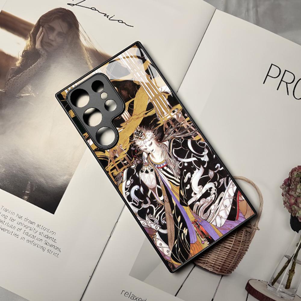 Amano corpus animae Handyhülle Für Samsung Galaxy S26 S25 S24 S23 S22 S20 S21 Edge Ultra Plus Fe Farbige Silberne Hülle