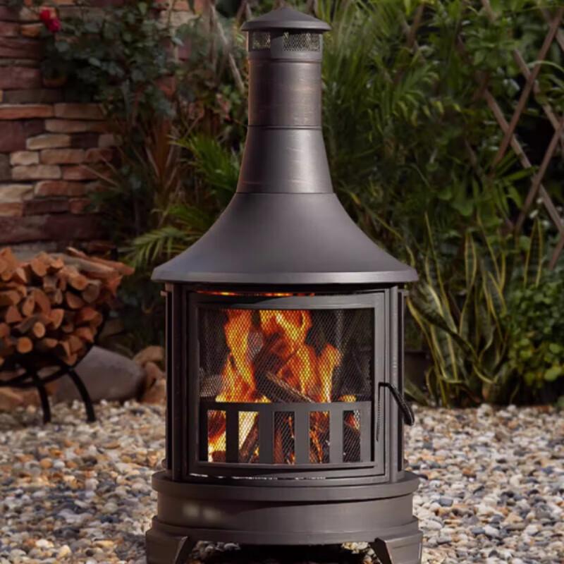 Outdoor Portable Heating & BBQ Fire Pit Stove