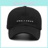 Embroidered Letter Challenge Duckcap Hat Shade Couples Outdoor Breathable Sports