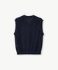 Stco Crochet Knit Vest Navy (Oversized)_Skvva71Osn