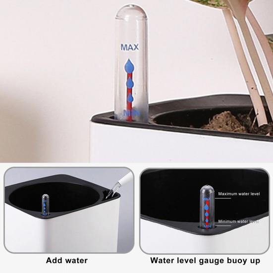 

Измеритель уровня воды Простой в использовании индикатор гигрометра в масштабе растений Плавающий всепогодный измеритель влажности почвы для садов Комнатные горшечные растения Суккуленты